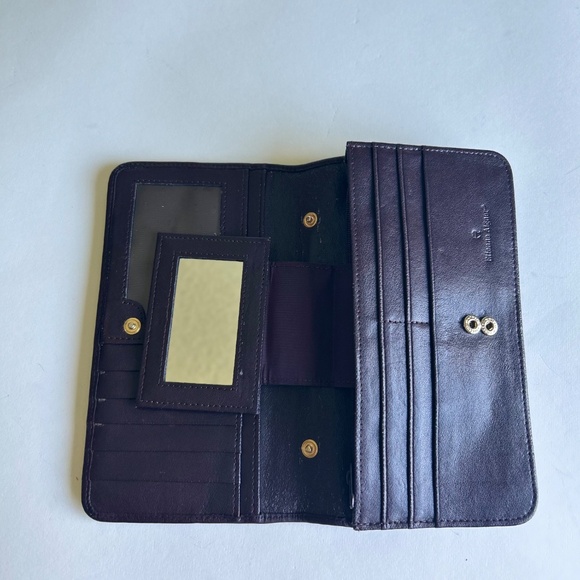 Elienne Aigner  Brown Genuine Leather Wallet - Picture 9 of 12